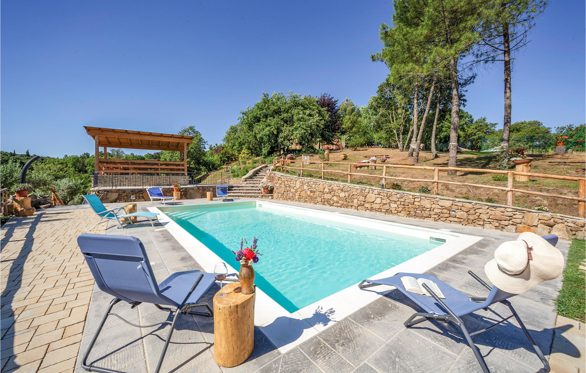 Vakantiehuis met privé zwembad in Monte San Savino (Italië) voor 7 personen