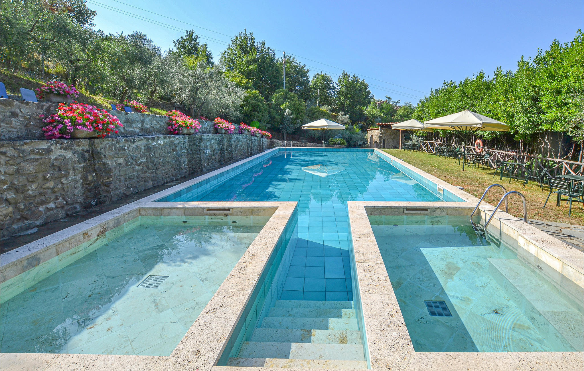 Vakantiehuis met zwembad in Castelfranco di Sopra (Italië) voor 7 personen