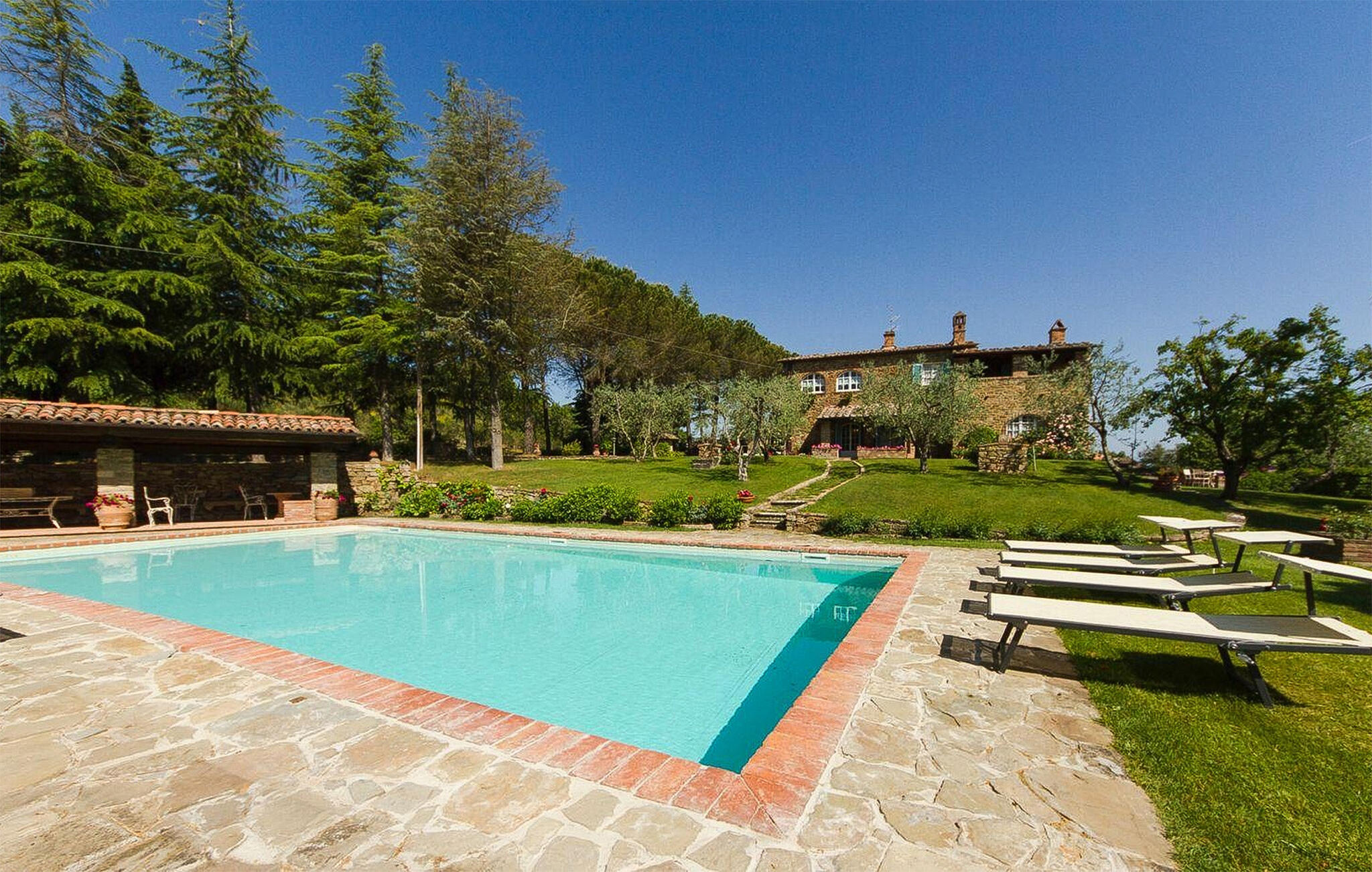 Vakantiehuis met privé zwembad in Monte San Savino (Italië) voor 8 personen