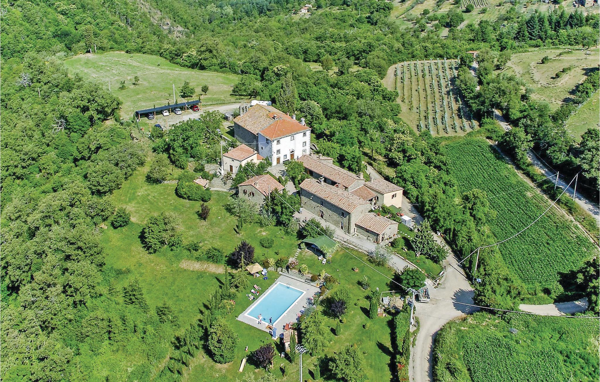 Vakantiehuis met zwembad in Cortona (Italië) voor 7 personen