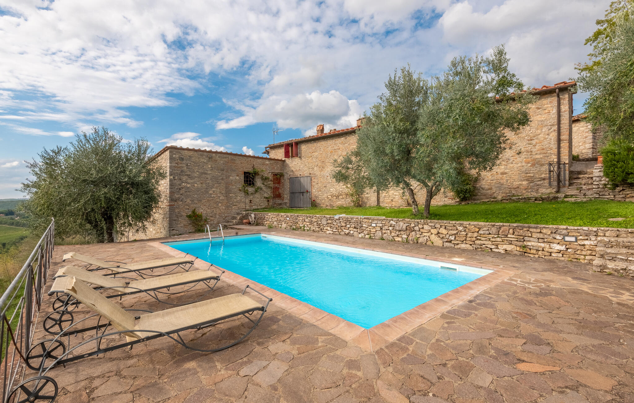 Vakantiehuis met privé zwembad in Gaiole in Chianti (Italië) voor 8 personen