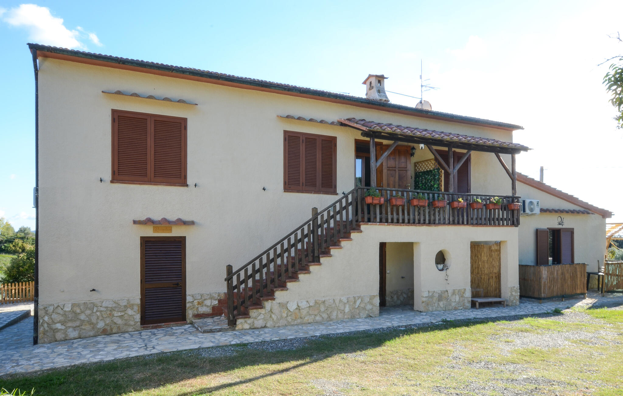 Vakantiehuis met omheinde tuin in Roccastrada (Italië) 1 hond is welkom