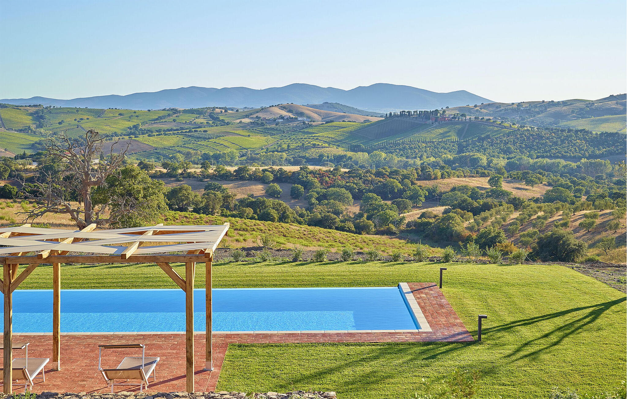 Vakantiehuis met omheinde tuin in Grosseto (Italië) 2 honden zijn welkom