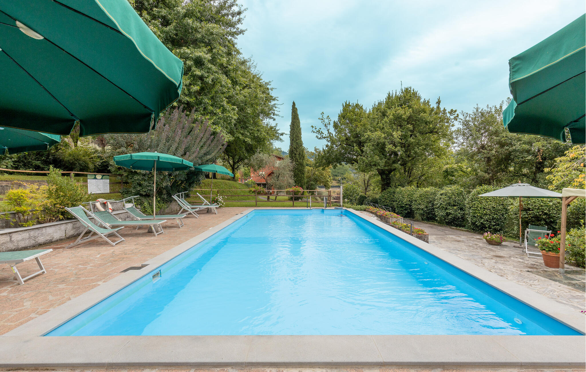 Vakantiehuis met zwembad in Barga (Italië) voor 4 personen