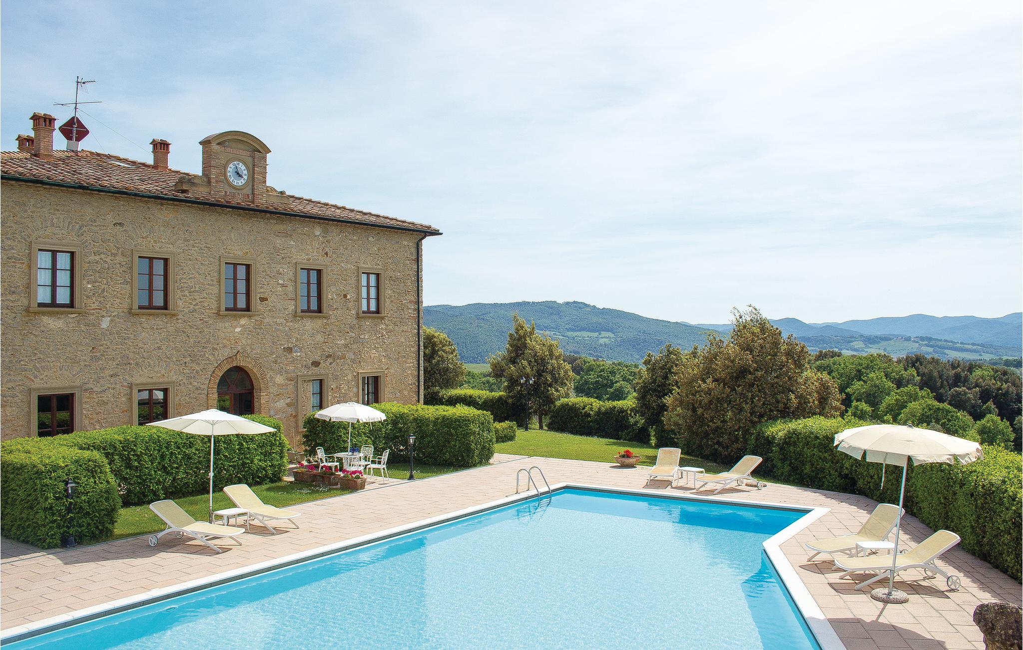 Vakantiehuis met zwembad in Pomarance (Italië) voor 6 personen