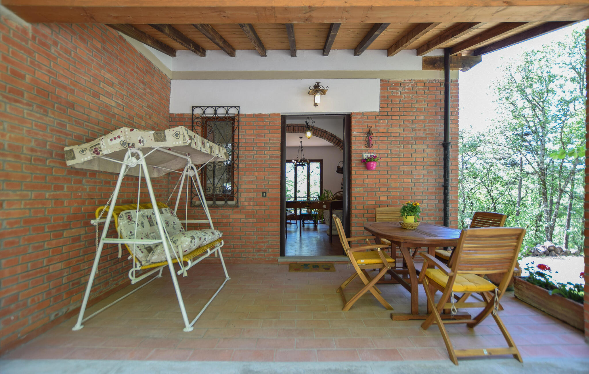 Ferienhaus mit umzäuntem Garten in Anghiari (Italien) und 1 Hund erlaubt