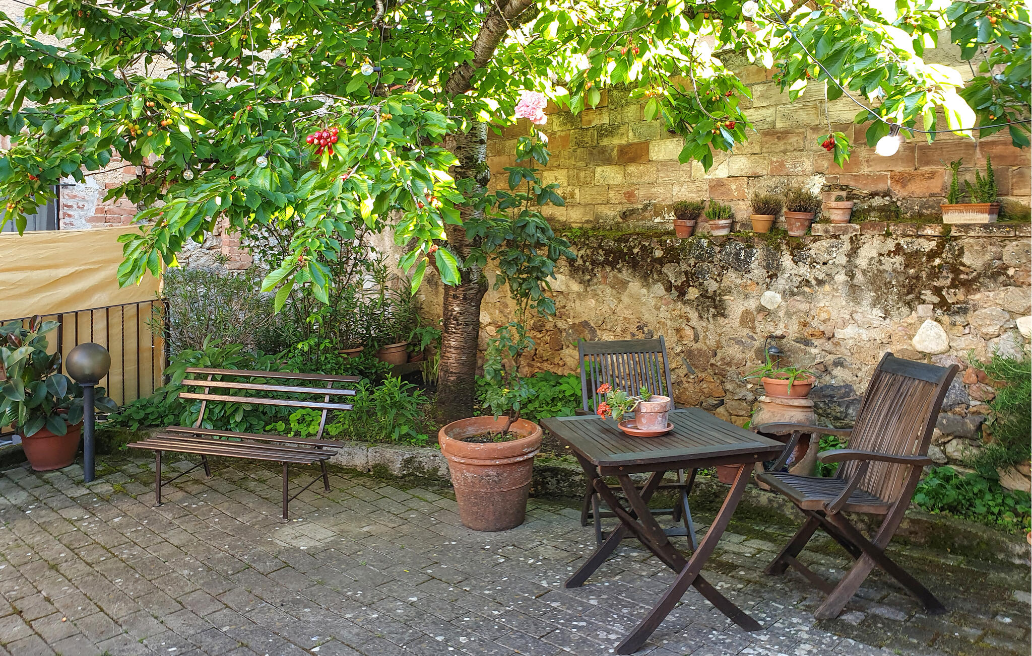 Ferienhaus mit umzäuntem Garten in Sovicille (Italien) und 1 Hund erlaubt