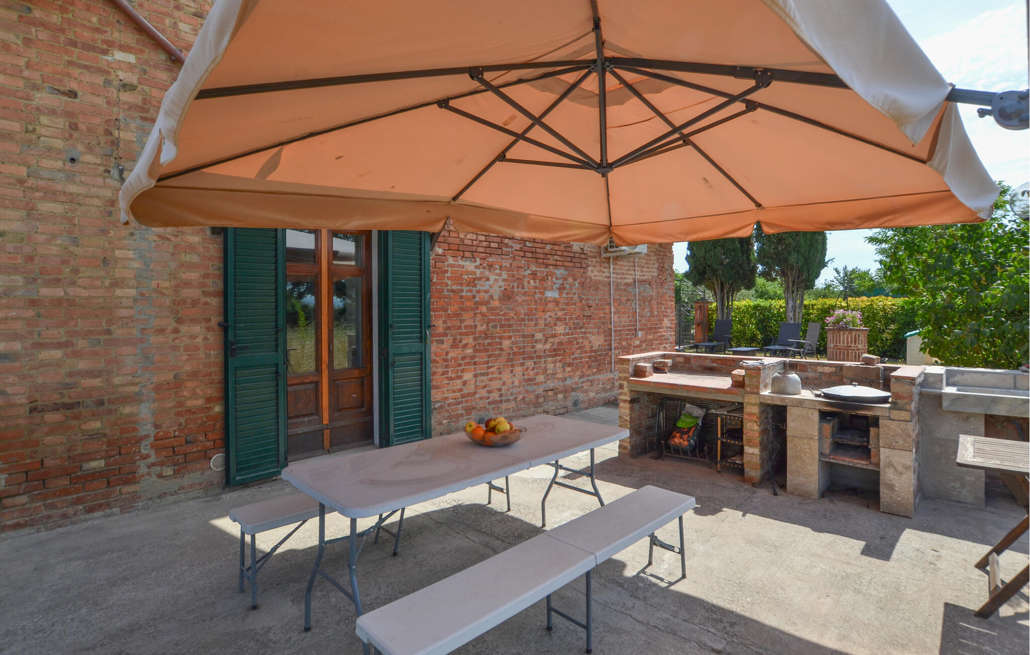 Ferienhaus mit umzäuntem Garten in Sinalunga (Italien) und 2 Hunde erlaubt