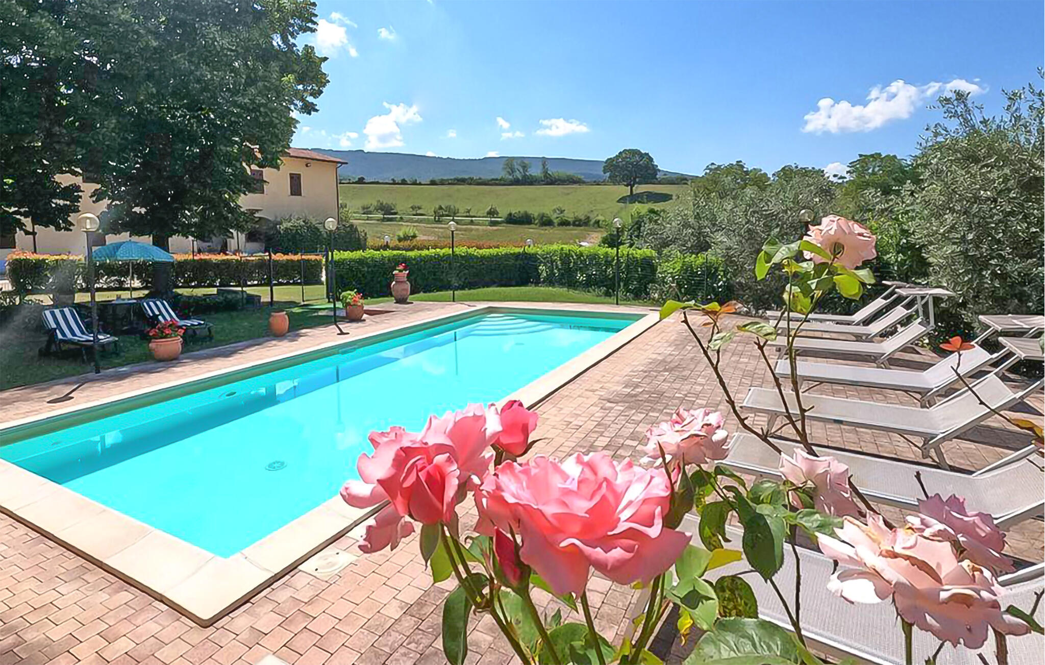 Vakantiehuis met zwembad in Nocera Umbra (Italië) voor 5 personen