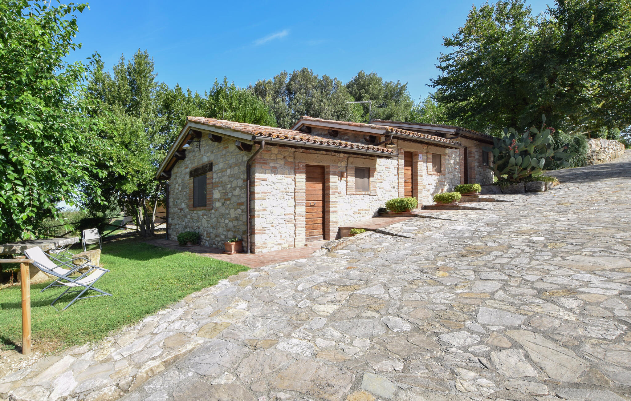 Vakantiehuis met zwembad in Todi (Italië) voor 6 personen