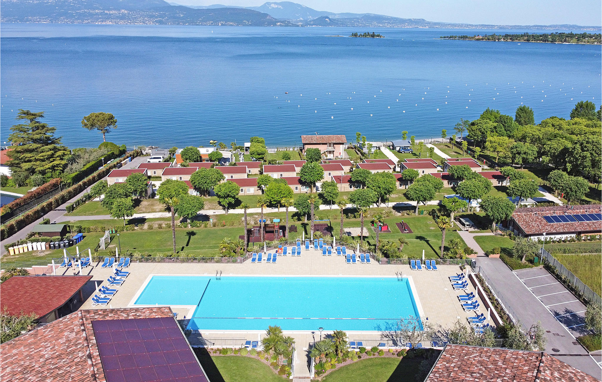 Vakantiehuis met zwembad in Manerba del Garda (Italië) voor 4 personen