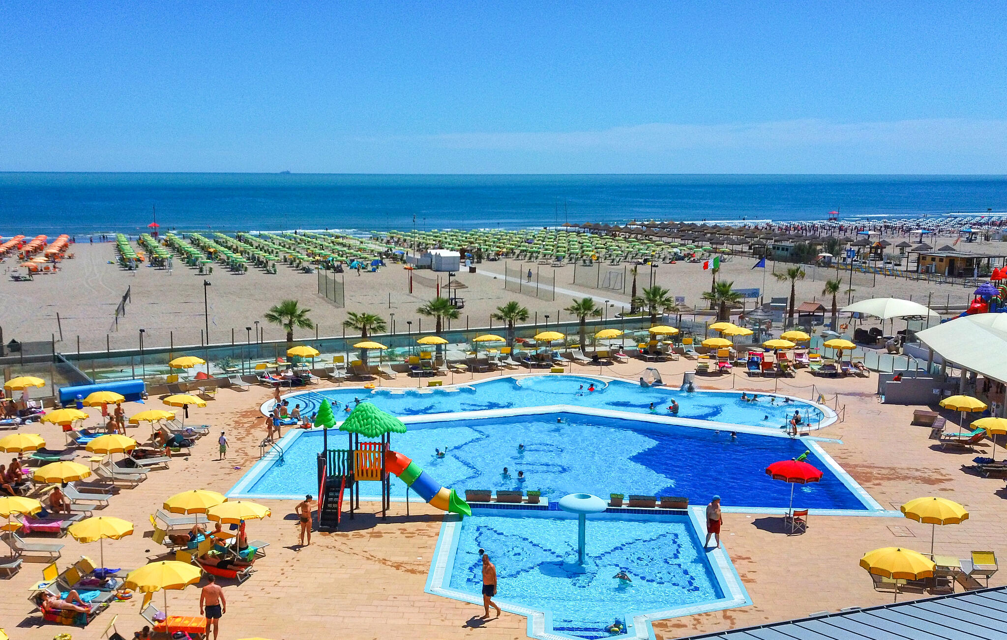 Vakantiehuis met zwembad in Rosolina Mare (Italië) voor 4 personen