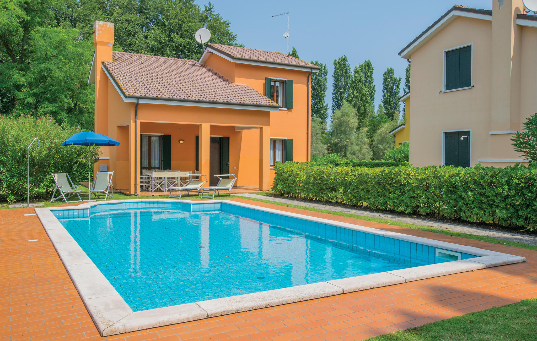 Vakantiehuis met privé zwembad in Albarella (Italië) voor 6 personen