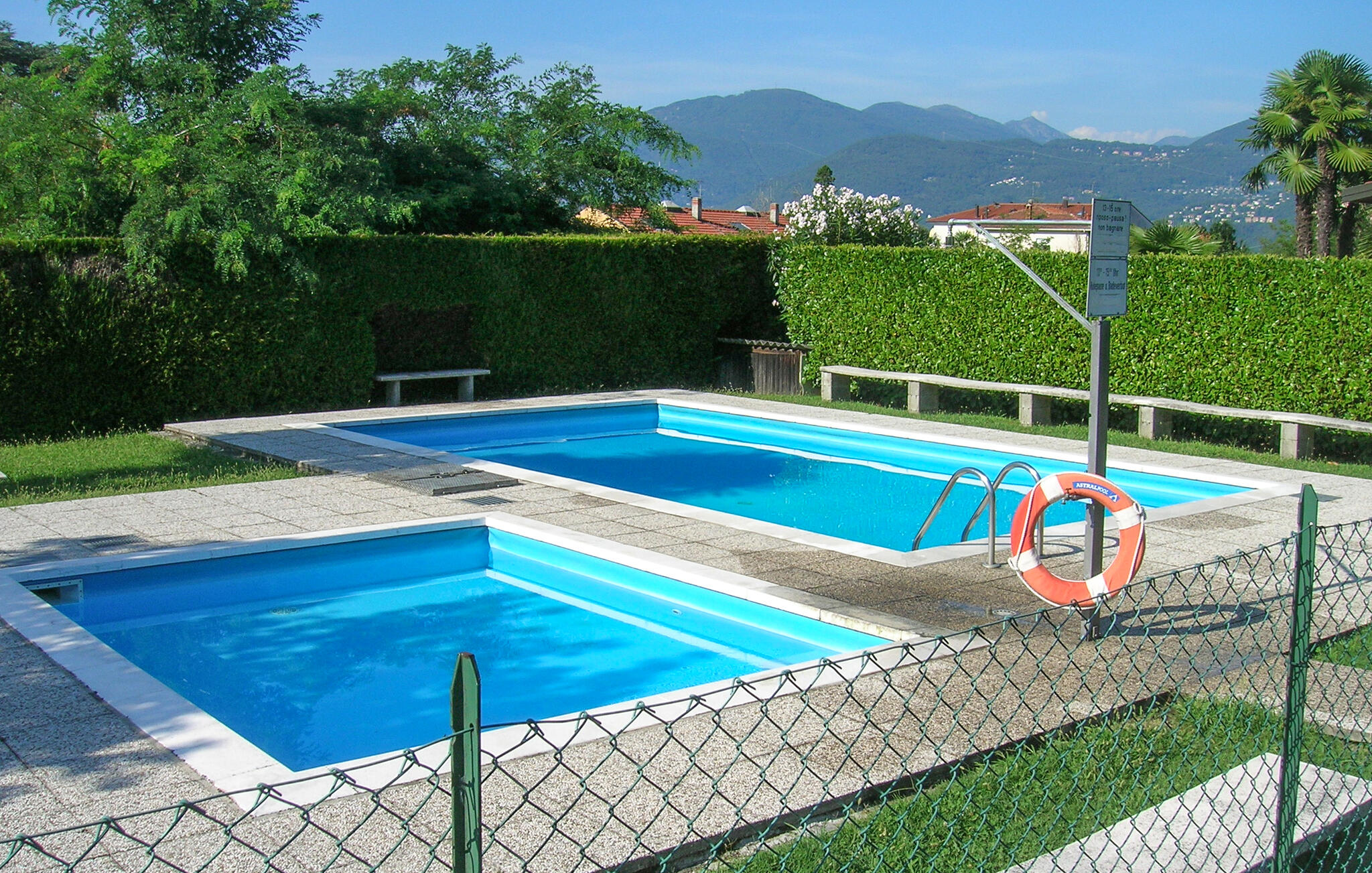 Vakantiehuis met zwembad in Germignaga - Lago Maggiore (Italië) voor 6 personen