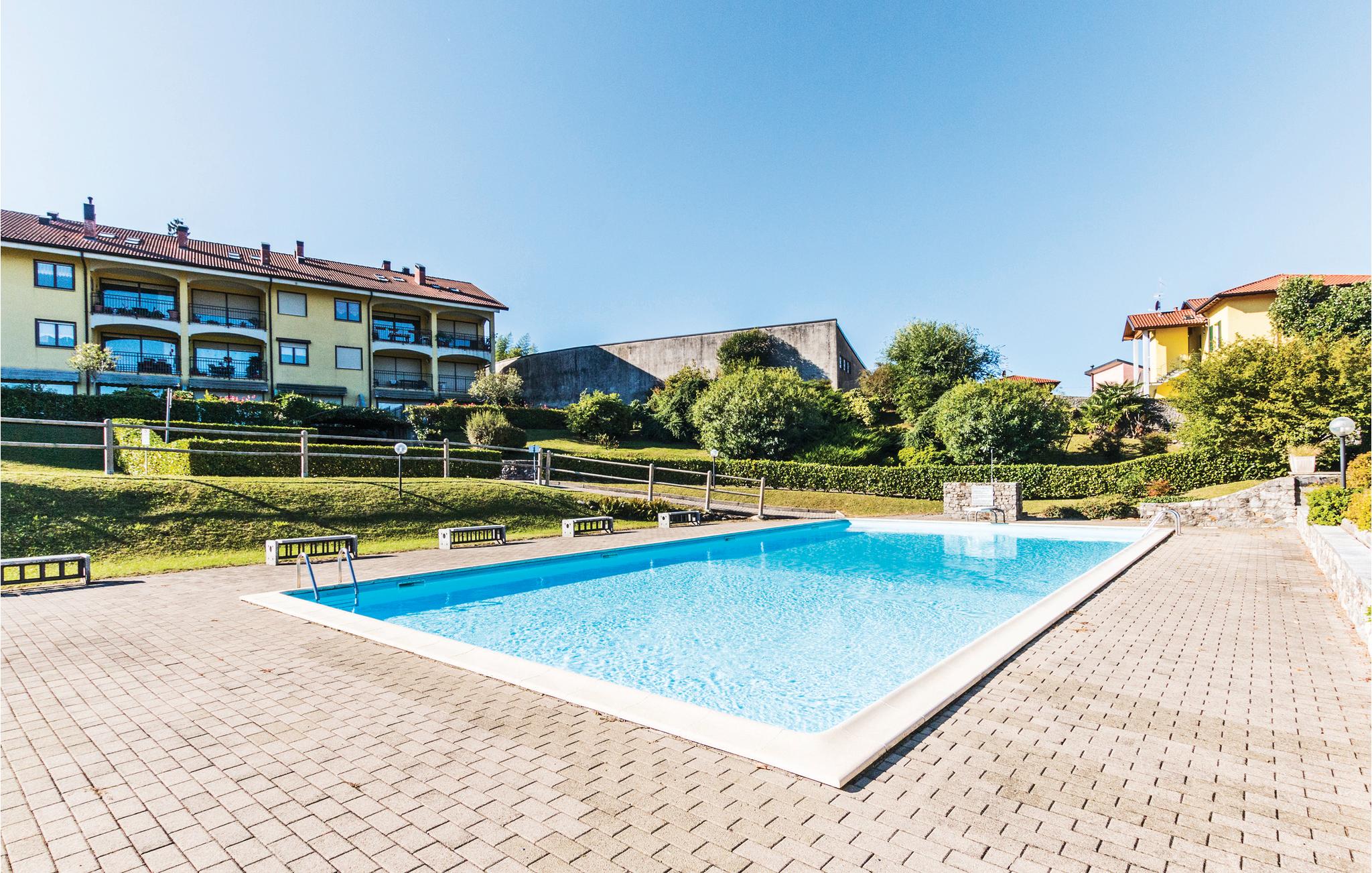 Vakantiehuis met zwembad in Germignaga - Maggiore (Italië) voor 4 personen