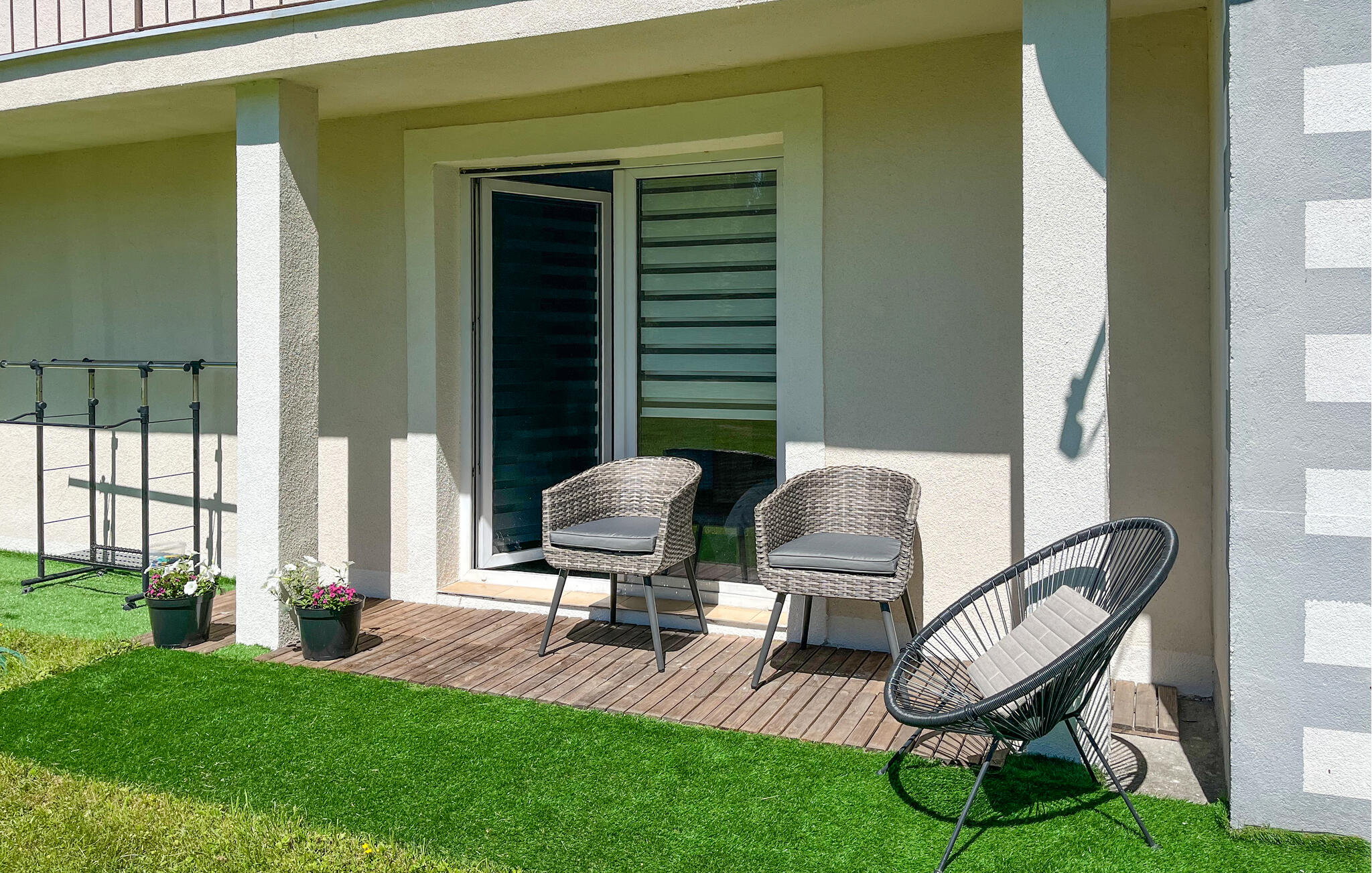 Vakantiehuis met omheinde tuin in Ustronie Morskie (Polen) 1 hond is welkom