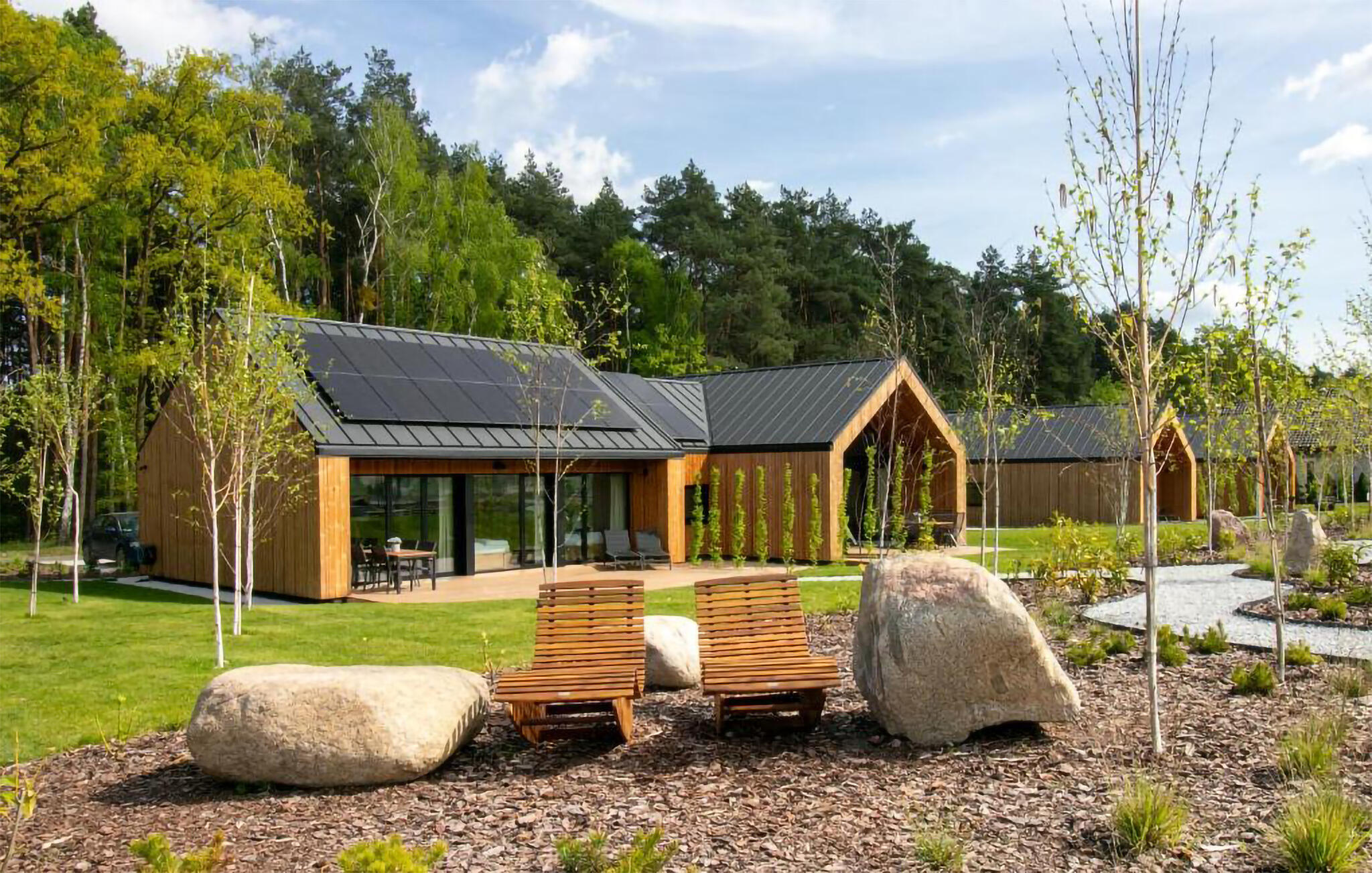Ferienhaus mit umzäuntem Garten in Sierakow (Polen) und 1 Hund erlaubt
