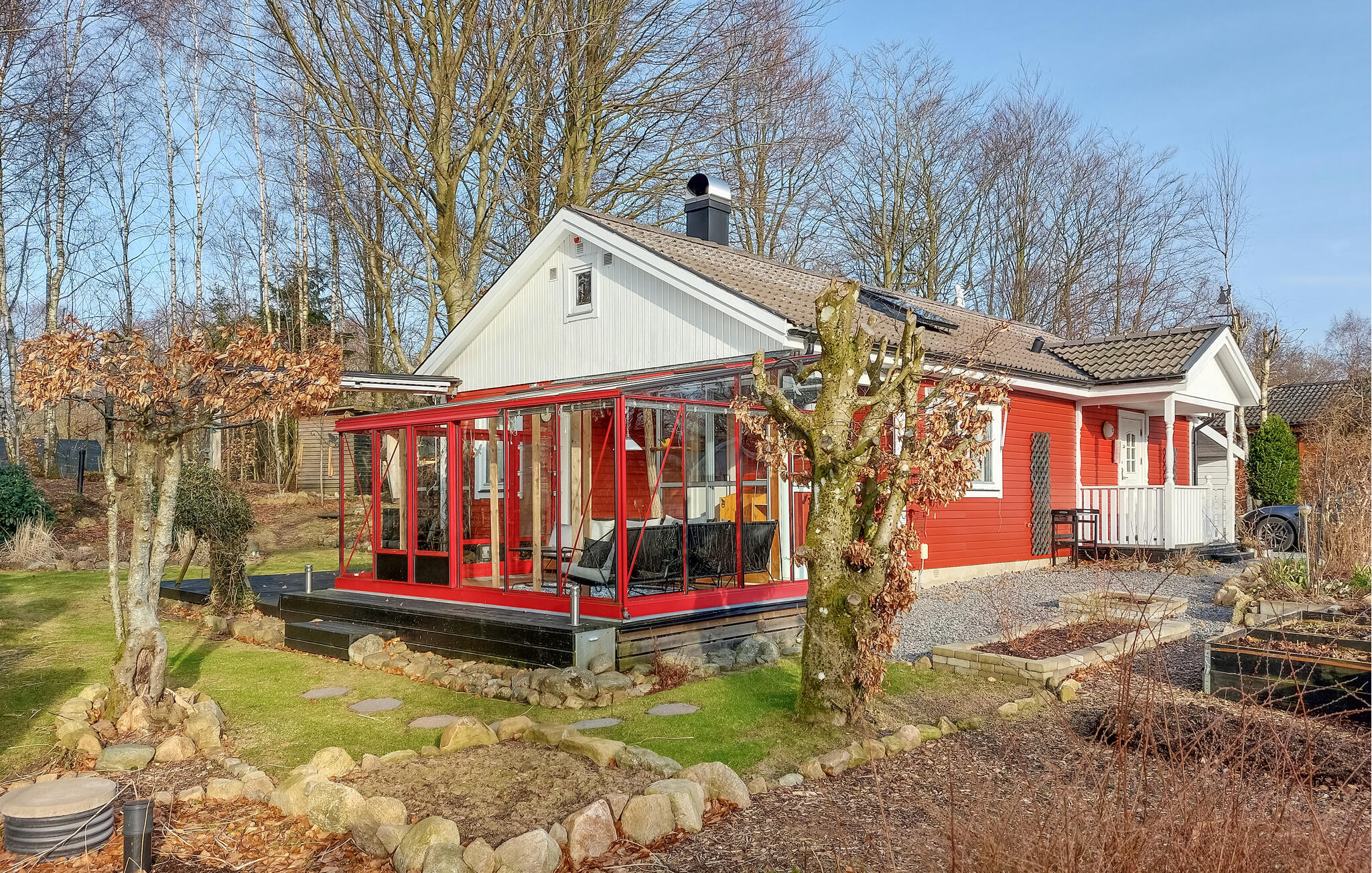 Vakantiehuis met zwembad in Örkelljunga (Zweden) voor 8 personen