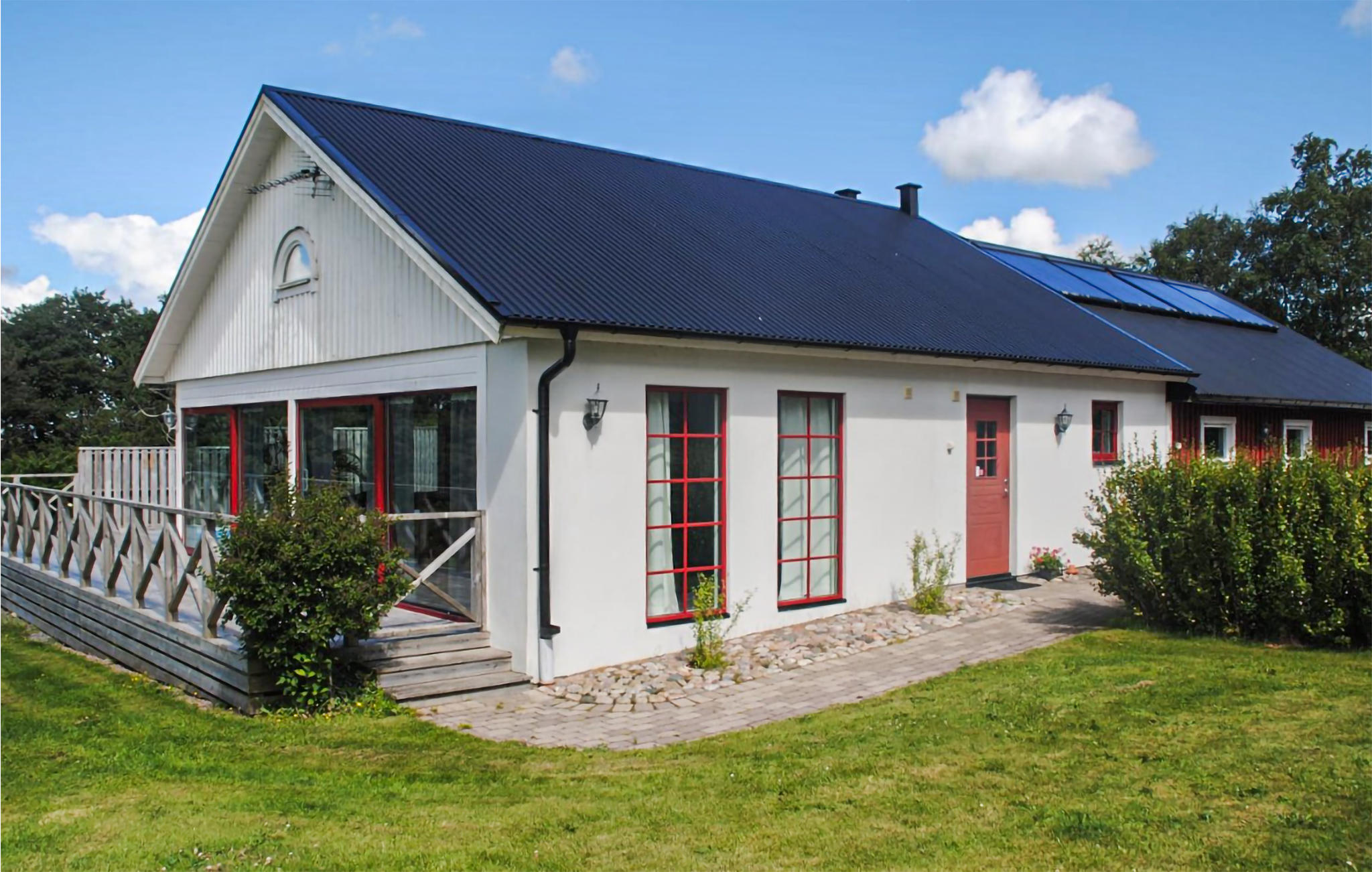 Vakantiehuis met privé zwembad in Hallandsåsen/Laholm (Zweden) voor 6 personen