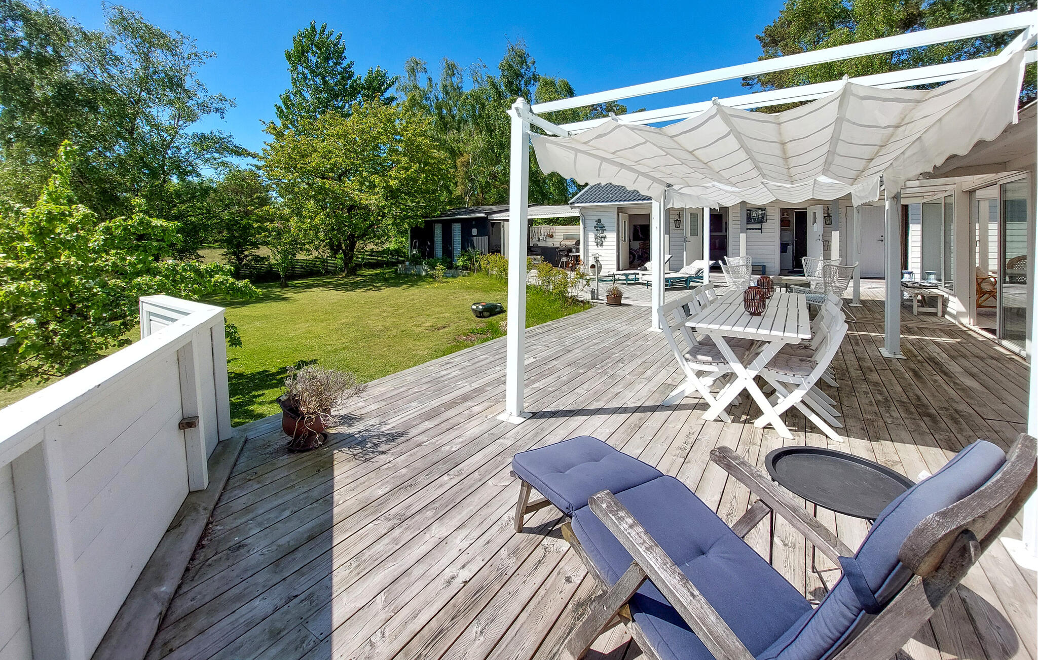 Ferienhaus mit umzäuntem Garten in Haverdal/Halmstad (Schweden) und 2 Hunde erlaubt