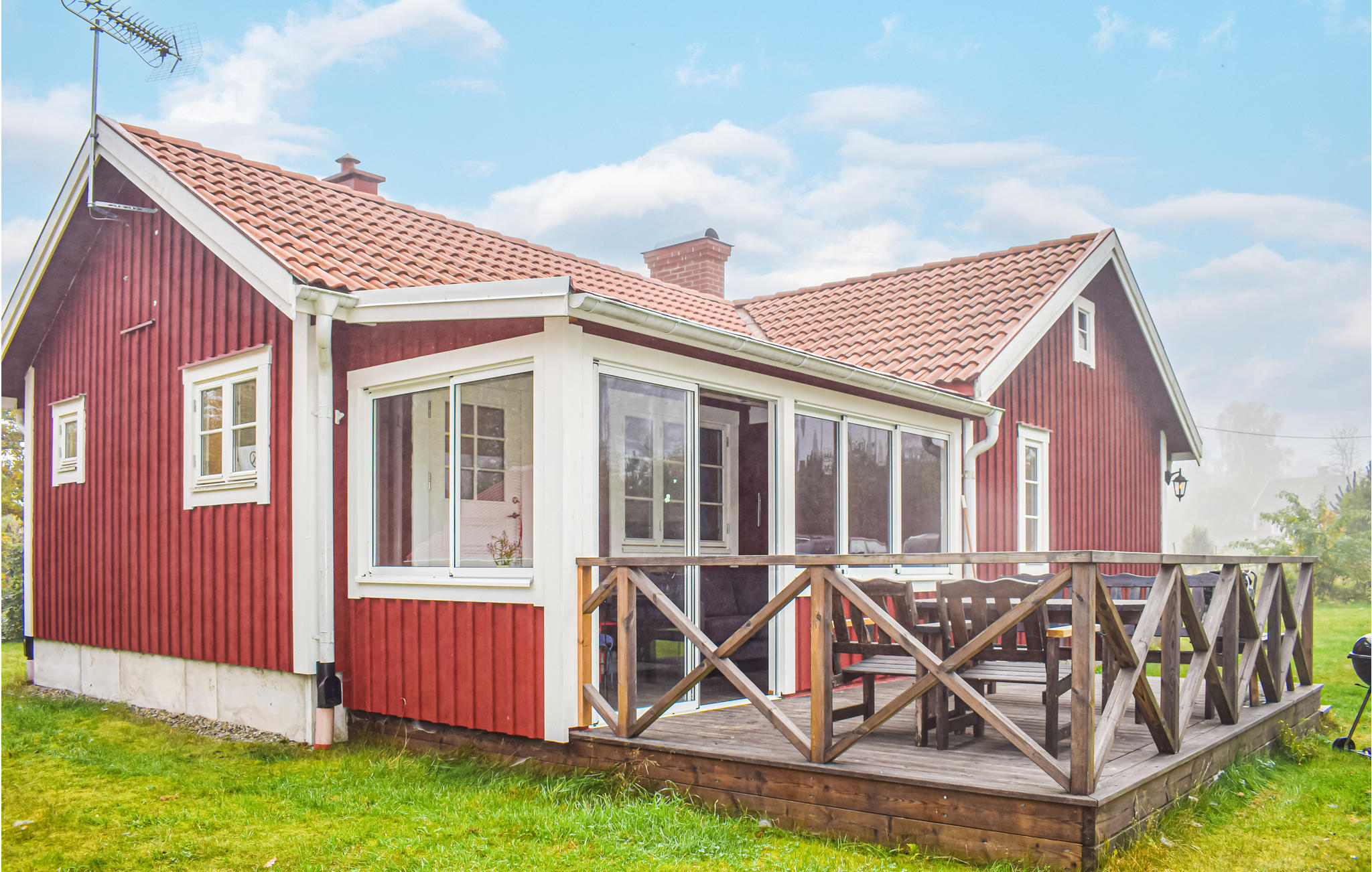 Vakantiehuis in Ryd (Zweden) 2 honden zijn welkom