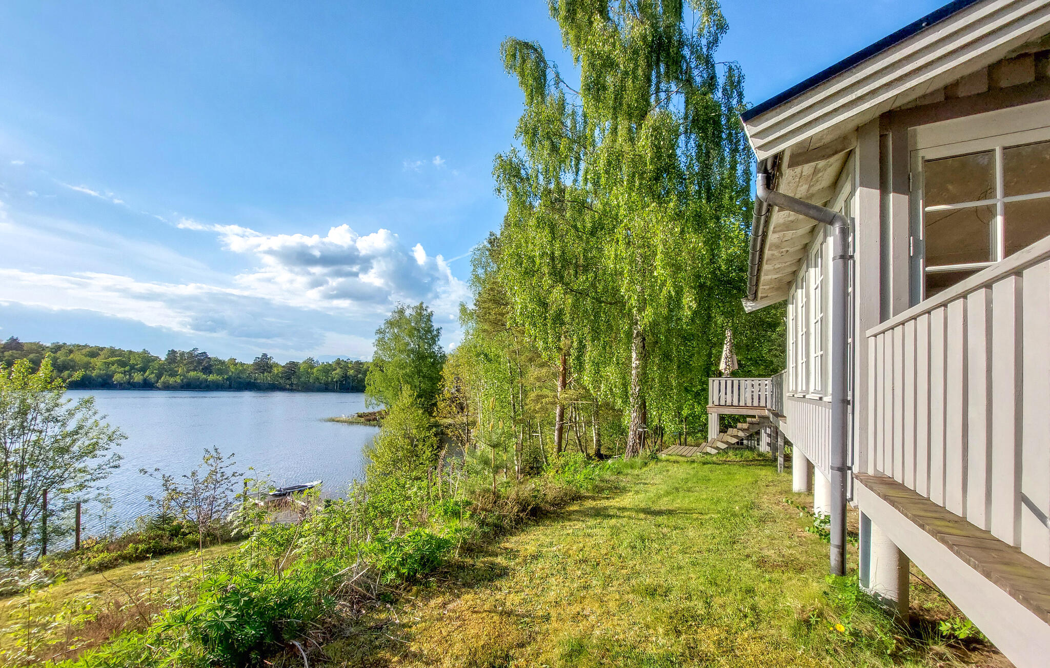 Vakantiehuis in Diö/Älmhult (Zweden) 2 honden zijn welkom