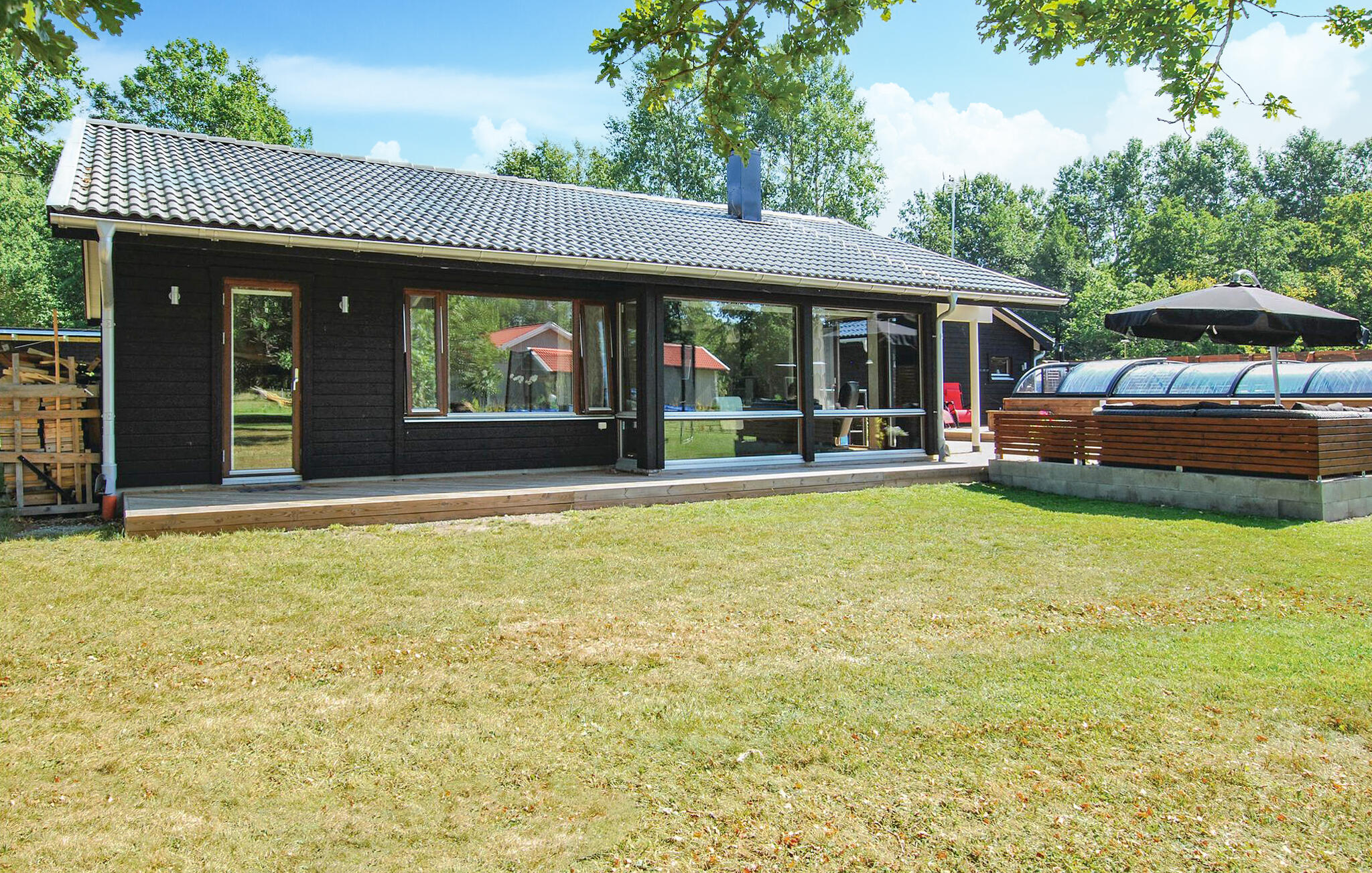 Vakantiehuis met privé zwembad in Stenninge (Zweden) voor 8 personen