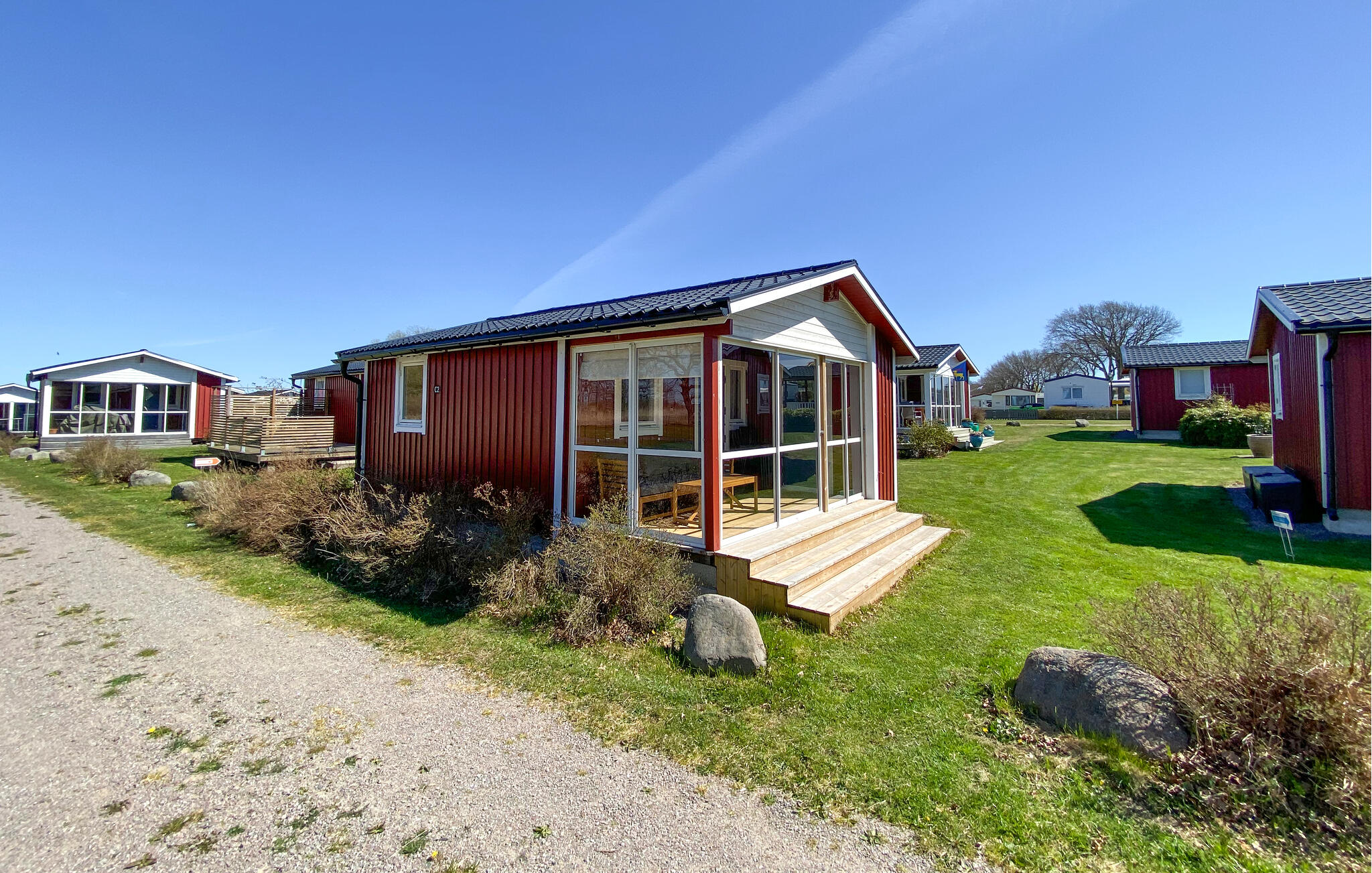 Vakantiehuis in Färjestaden/Eriksöre (Zweden) 2 honden zijn welkom