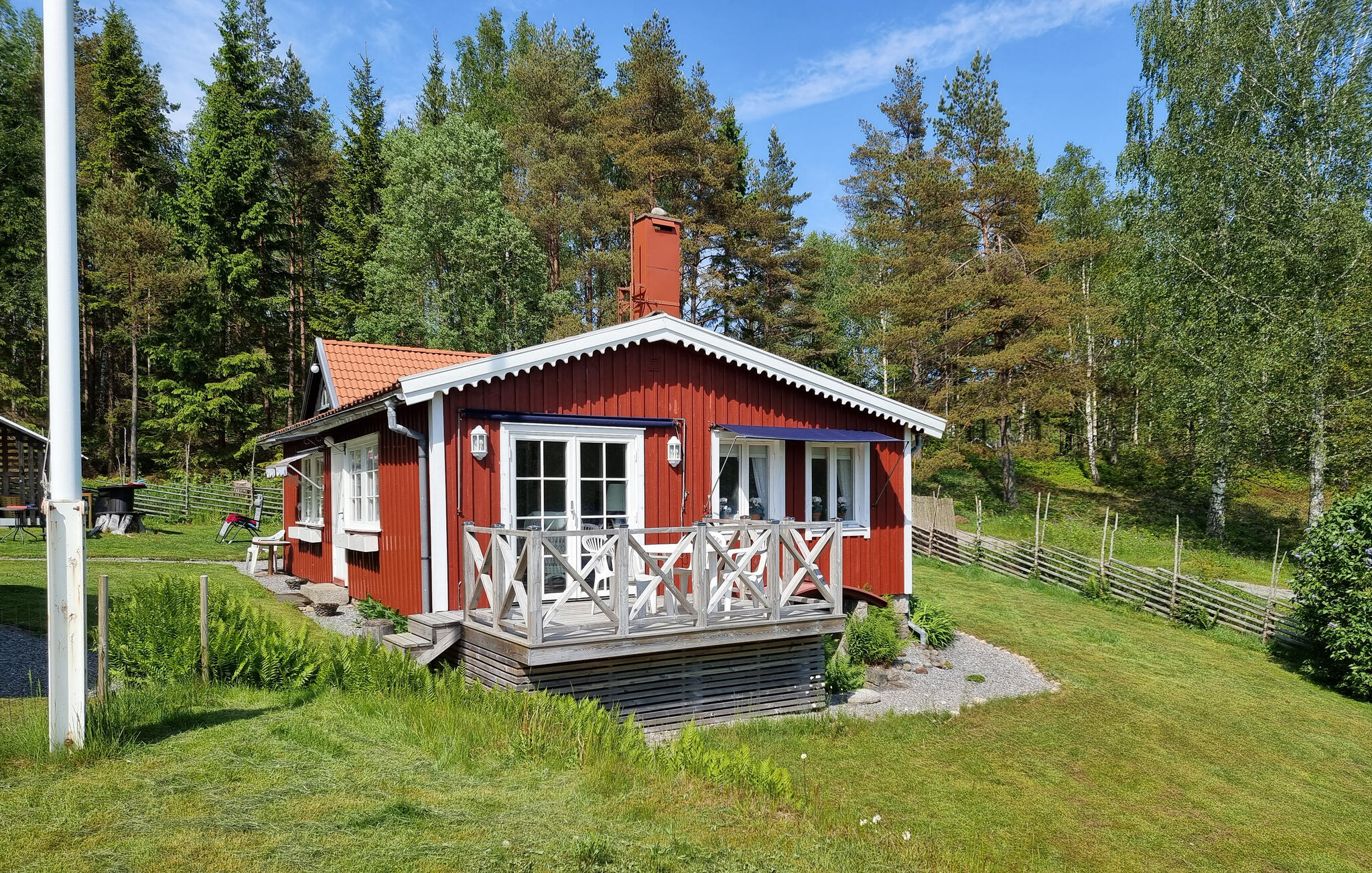 Ferienhaus mit umzäuntem Garten in Bullaren (Schweden) und 2 Hunde erlaubt
