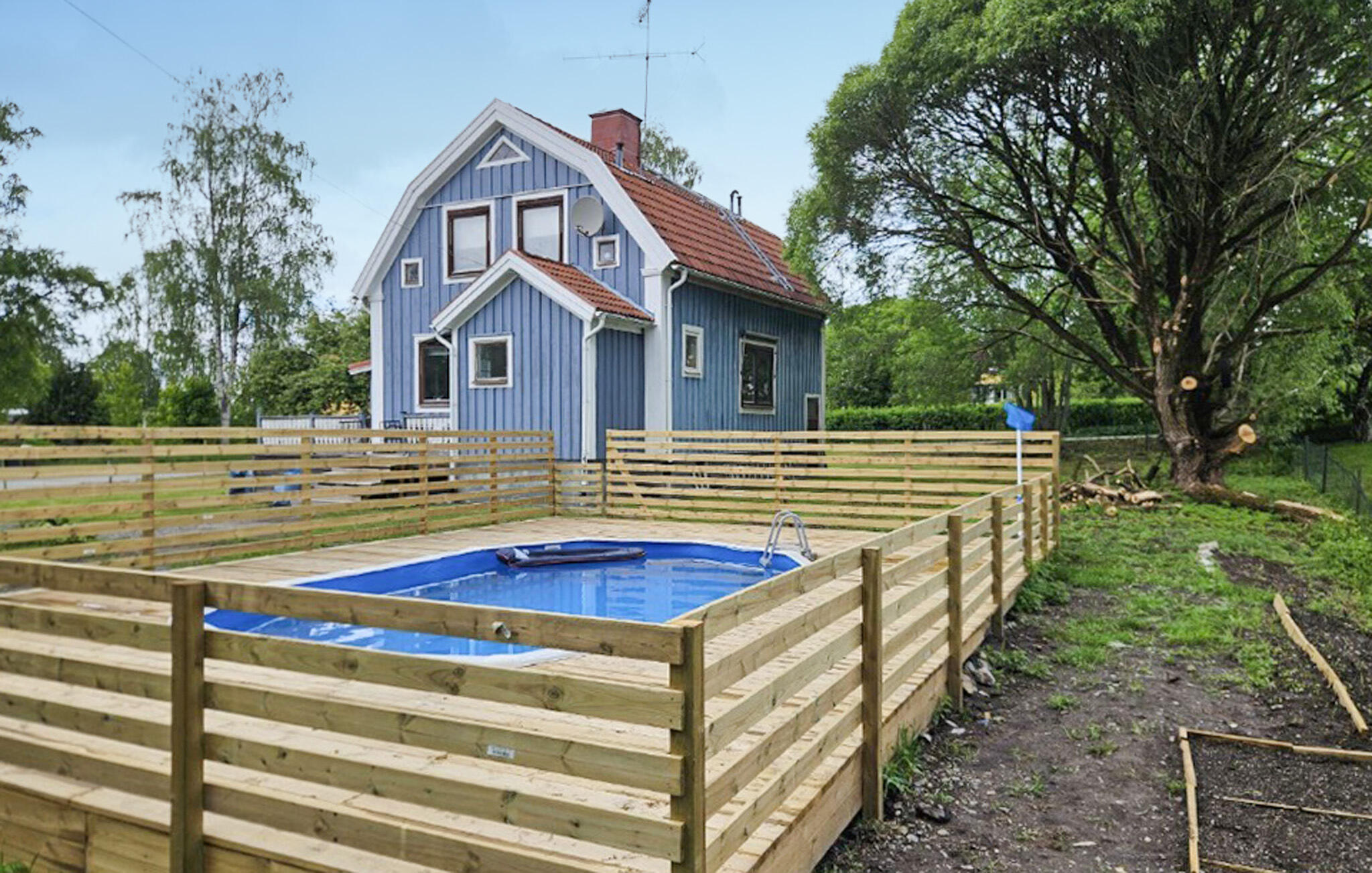 Vakantiehuis met privé zwembad in Bergslagen (Zweden) voor 13 personen
