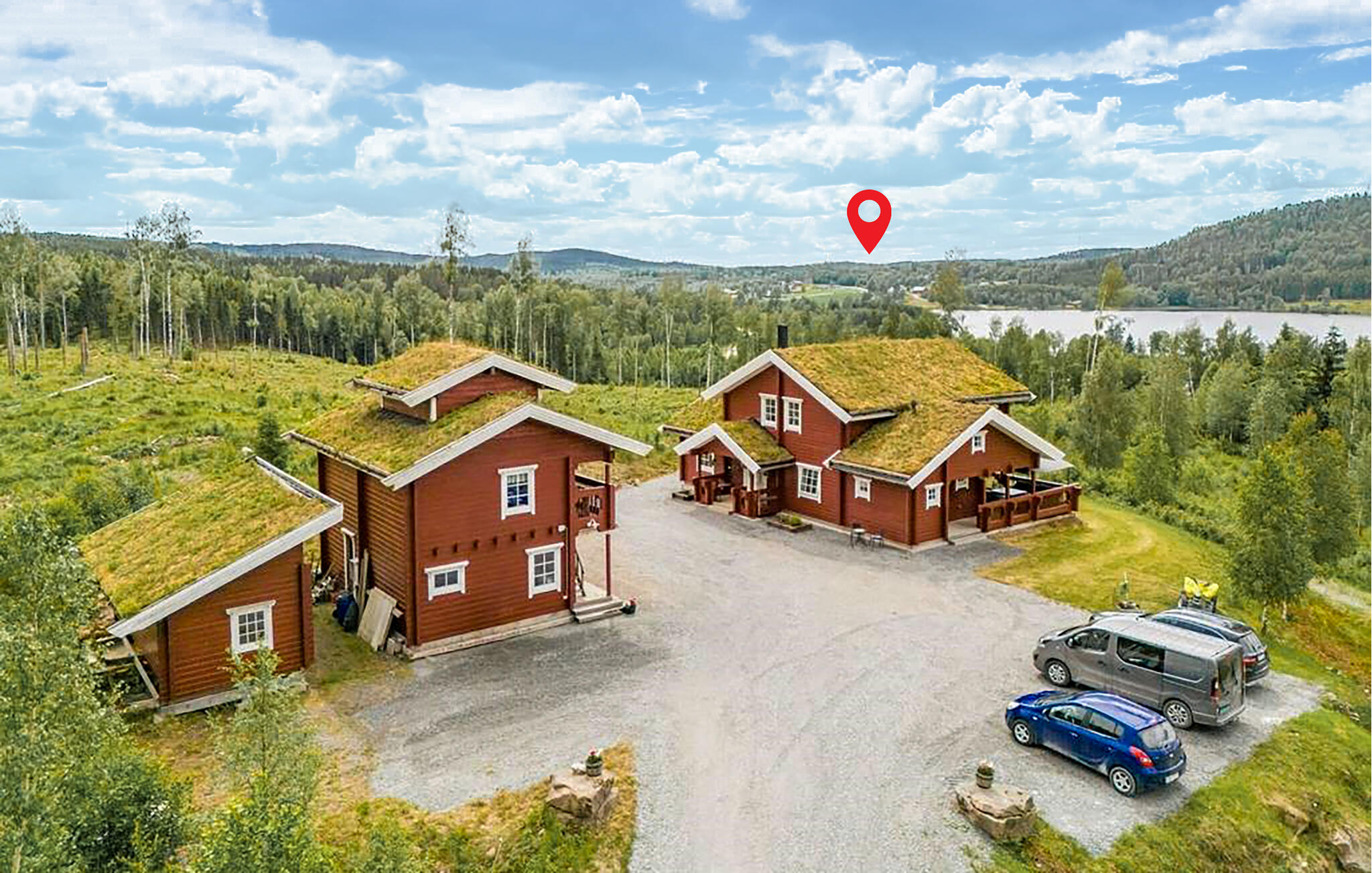 Vakantiehuis in Häljeboda Charlottenberg (Zweden) 4 honden zijn welkom