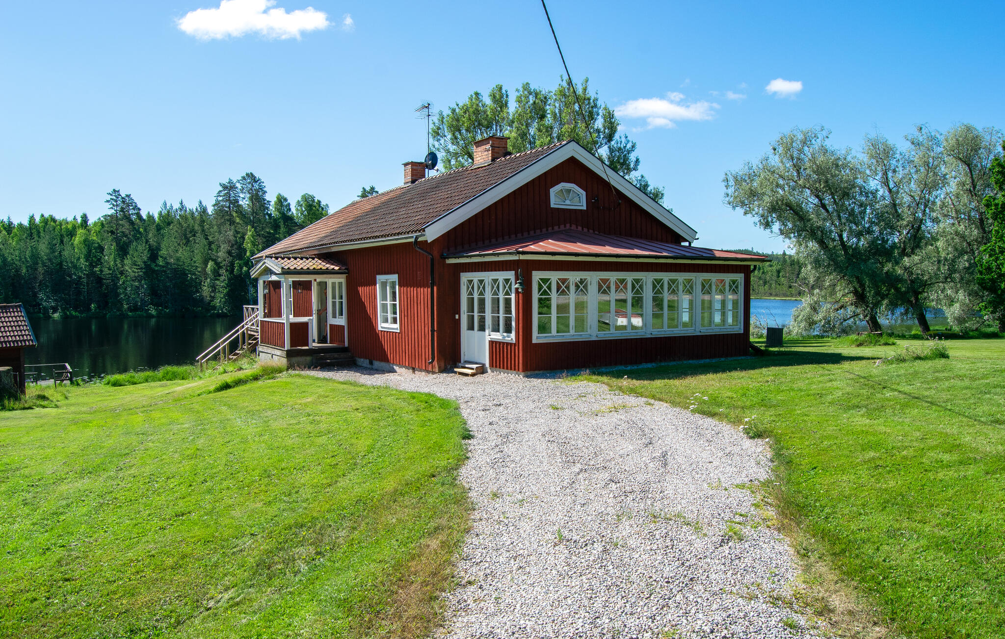 Vakantiehuis in Gäsjö Gård Norberg (Zweden) 2 honden zijn welkom