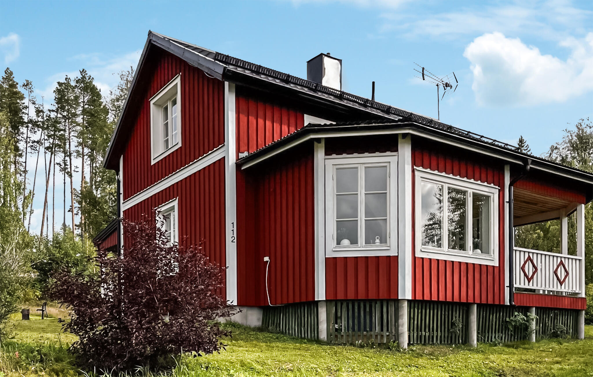 Vakantiehuis in Hunge (Zweden) 4 honden zijn welkom