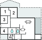 Rozkład pomieszczeń