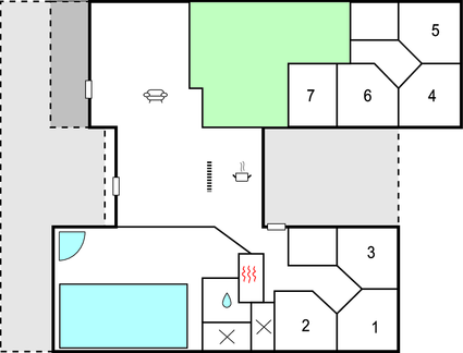 Feriehuse - Blåvand , Danmark - A3035 9999