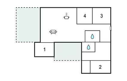Semesterhus - Søndervig / Lodbjerg Hede , Danmark - C01625 9999