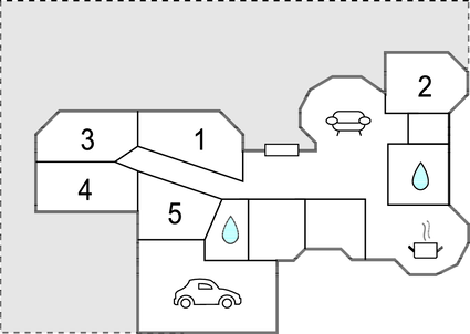 Rozkład pomieszczeń