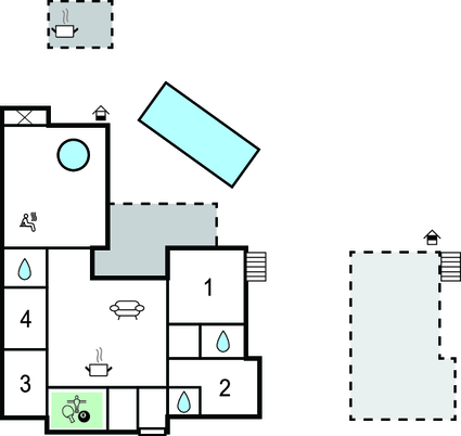 Rozkład pomieszczeń