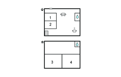 Semesterhus - Dalj , Kroatien - CCS132 9999