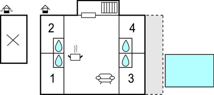 Semesterhus - Biograd-Lisane Tinjske , Kroatien - CDA614 9999