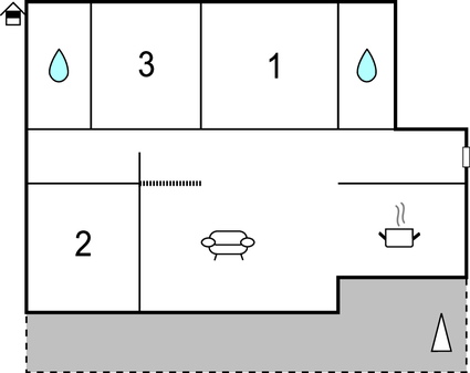 Ferienwohnung - Makarska , Kroatien - CDC364 9999