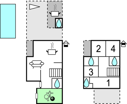 Feriehus - Makarska-Imotski , Kroatia - CDC380 9999