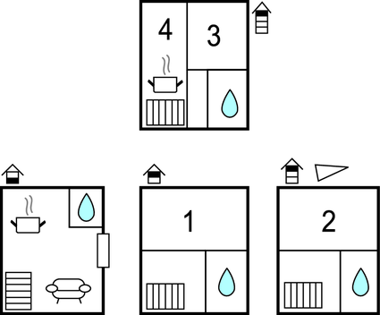 Domy wakacyjne - Split , Chorwacja - CDC684 9999