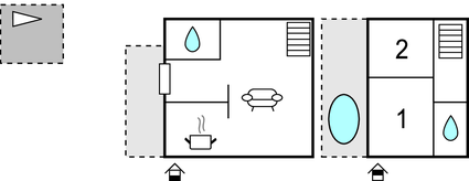 Domy wakacyjne - Makarska-Runovici , Chorwacja - CDC907 9999
