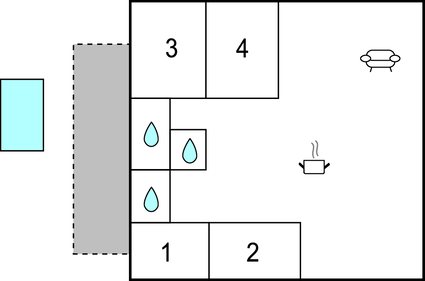 Feriehuse - Nin-Sabunike , Kroatien - CDI980 9999