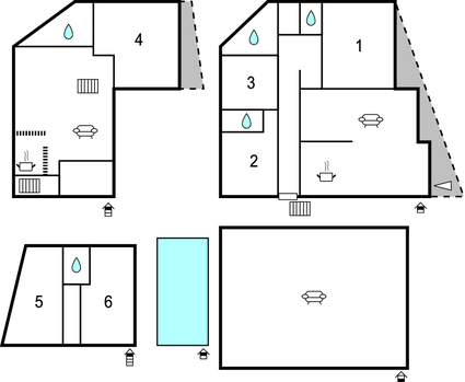 Domy wakacyjne - Omis , Chorwacja - CDT586 9999