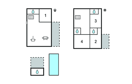 Feriehus - Porec-Deklici , Kroatia - CID054 9999