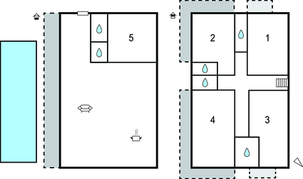 Ferienhaus - Pag - Skuncini stani , Kroatien - CKP092 9999