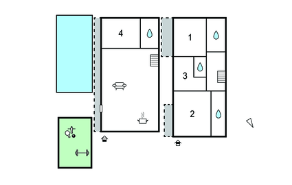 Vakantiehuis - Pag-Novalja , Kroatië - CKP096 9999