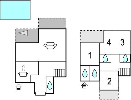 Domy wakacyjne - Rab - Barbat , Chorwacja - CKR815 9999